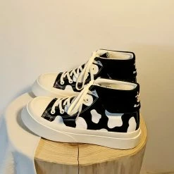 Unzzy Cow Canvas Shoes KF81880 HOT SALE