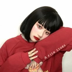 Unzzy HOT SALE Short Straight Wig KF90604 7 Unzzy HOT SALE Short Straight Wig KF90604