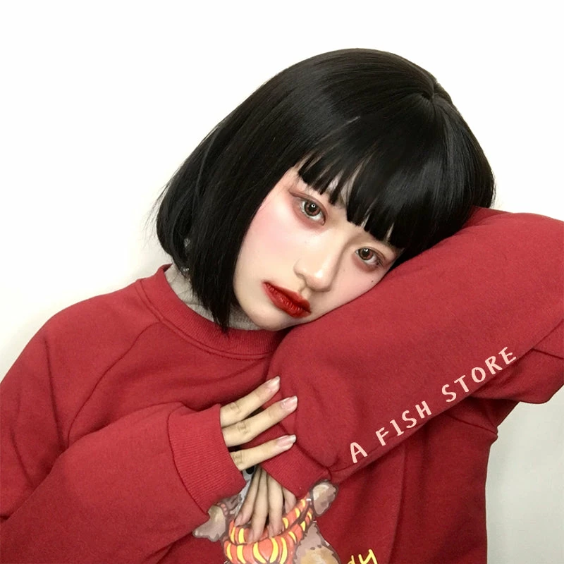 Unzzy HOT SALE Short Straight Wig KF90604 4 Unzzy HOT SALE Short Straight Wig KF90604