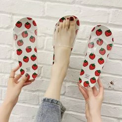 Unzzy Strawberry Slippers KF81142 HOT SALE