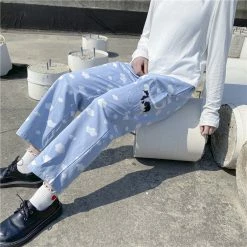 Unzzy Cow Cloud Pants KF81651