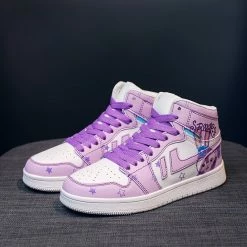 Unzzy Ulzzang Purple Sneakers KF82629