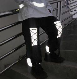 Unzzy HOT SALE Unisex Reflective Pants KF9489