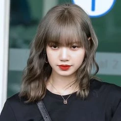 Unzzy HOT SALE Aoki Linen Gray Wig KF81238