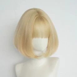 Unzzy Blonde Short Straight Hair Wig KF82645 HOT SALE 8 Unzzy Blonde Short Straight Hair Wig KF82645 HOT SALE