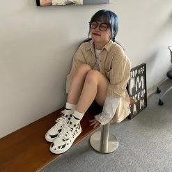 Unzzy Casual Cow Shoes KF81637