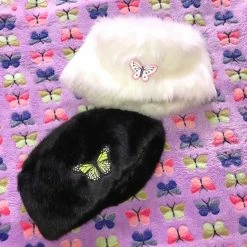 Unzzy HOT SALE Butterfly Embroidered Hat KF9453