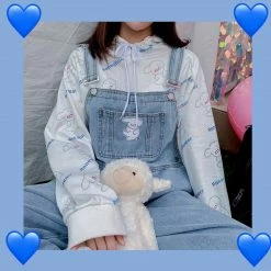 Unzzy HOT SALE Ulzzang Denim Overalls KF9451 9 Unzzy HOT SALE Ulzzang Denim Overalls KF9451