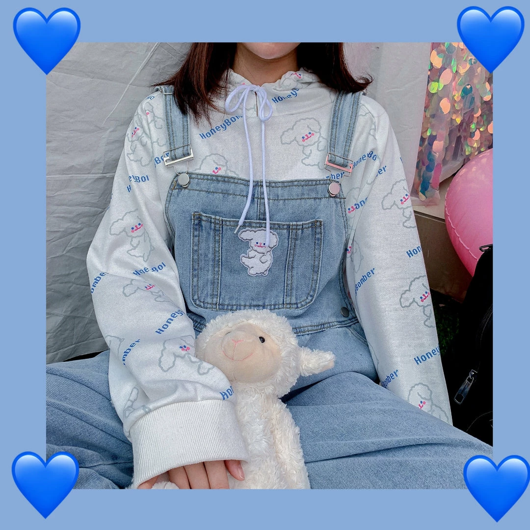 Unzzy HOT SALE Ulzzang Denim Overalls KF9451 3 Unzzy HOT SALE Ulzzang Denim Overalls KF9451