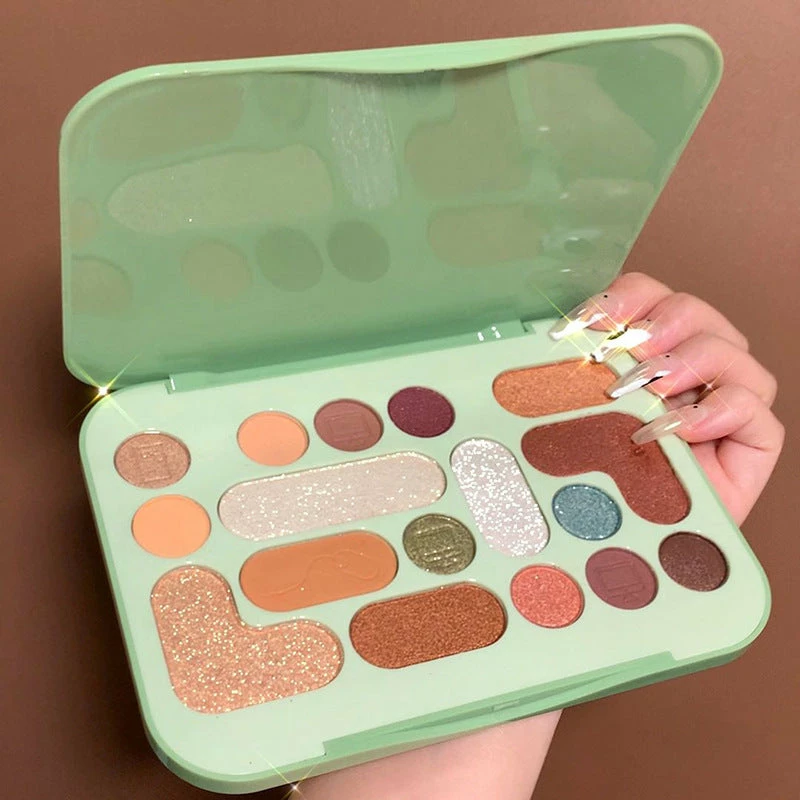 Unzzy Seventeen Color Keyboard Eye Shadow MK0048 5 Unzzy Seventeen Color Keyboard Eye Shadow MK0048