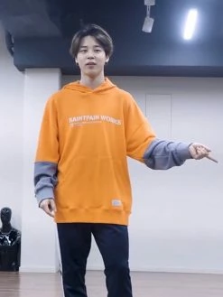 Unzzy BTS Orange Hoodie KF9284 HOT SALE