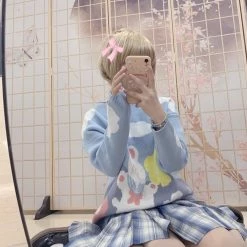 Unzzy Cute Loose Sweater KF82270 HOT SALE