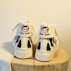 Unzzy Cow Canvas Shoes KF81880 HOT SALE