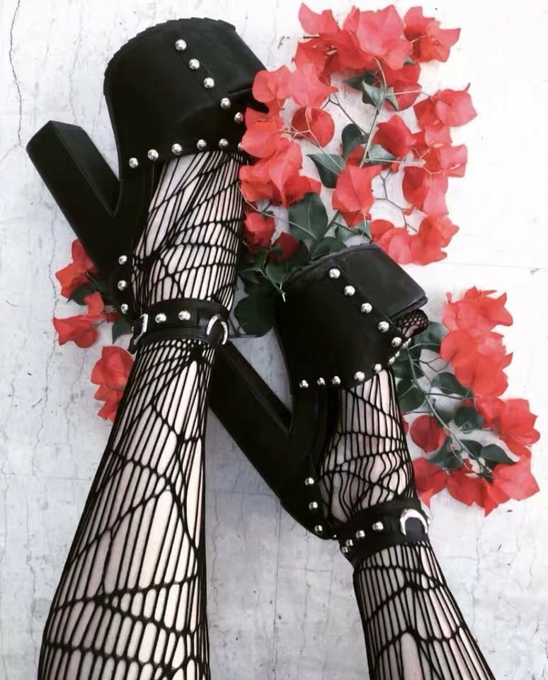 Unzzy Lolita Spider Pantyhose KF82369 4 Unzzy Lolita Spider Pantyhose KF82369