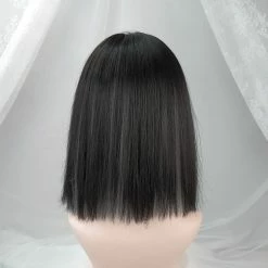 Unzzy Black Short Straight Wig KF81236