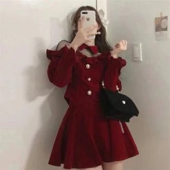 Unzzy Women's High Waist Solid Color Dress KF50521 9 Unzzy Women's High Waist Solid Color Dress KF50521