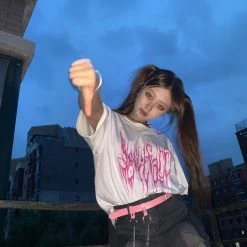 Unzzy Devil Face T-shirt KF50087 HOT SALE