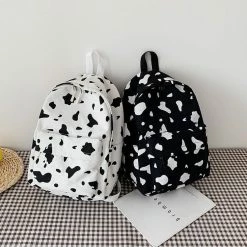 Unzzy Ulzzang Cow Backpack KF81859