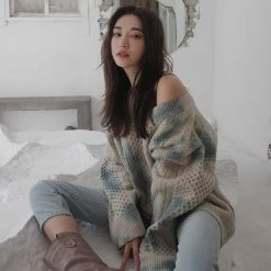 Unzzy HOT SALE Chic Rendering Sweater KF9588