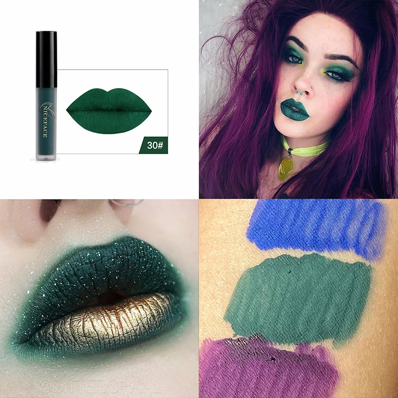 Unzzy Halloween Dark Lipstick MK0012 8 Unzzy Halloween Dark Lipstick MK0012