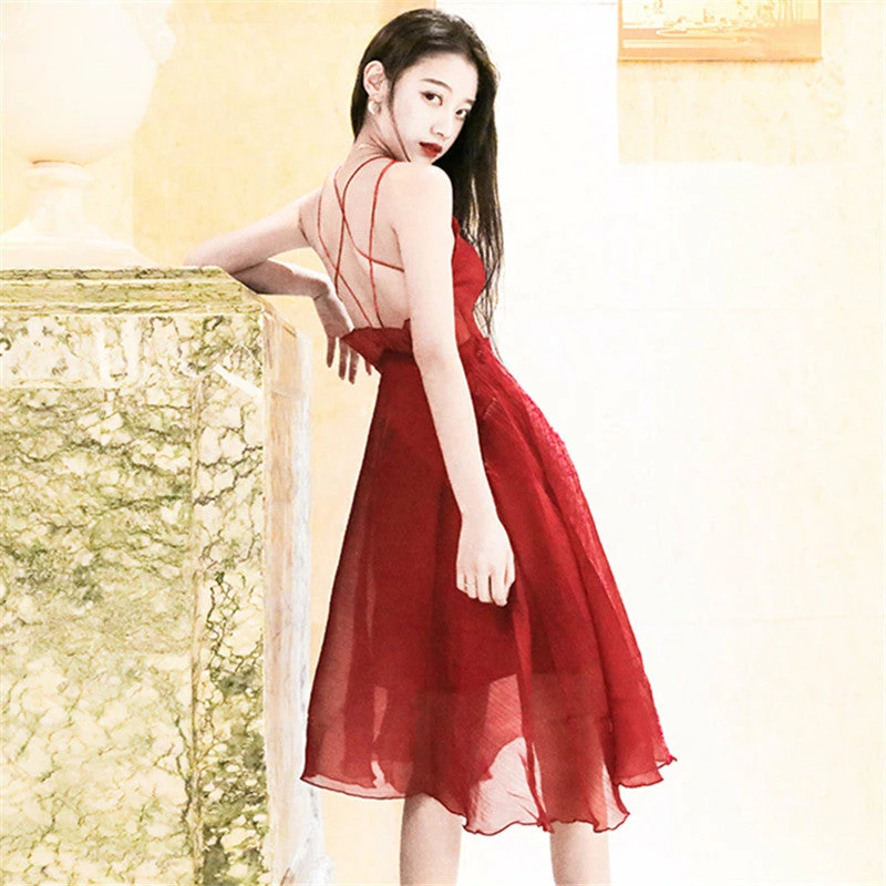 Unzzy Sexy Suspender Dress KF82034 HOT SALE 4 Unzzy Sexy Suspender Dress KF82034 HOT SALE