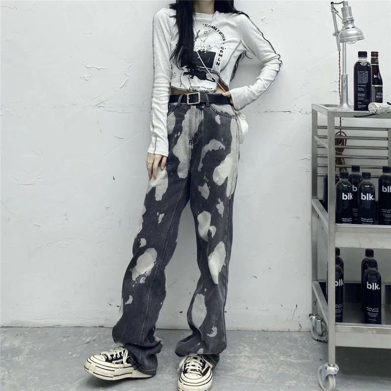 Unzzy Harajuku Long Sleeve T-shirt KF81585 5 Unzzy Harajuku Long Sleeve T-shirt KF81585