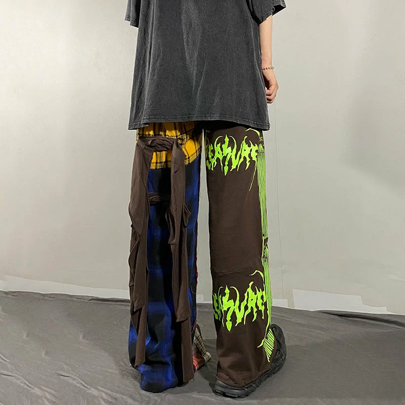 Unzzy HOT SALE Casual Plaid Pants KF81656 6 Unzzy HOT SALE Casual Plaid Pants KF81656