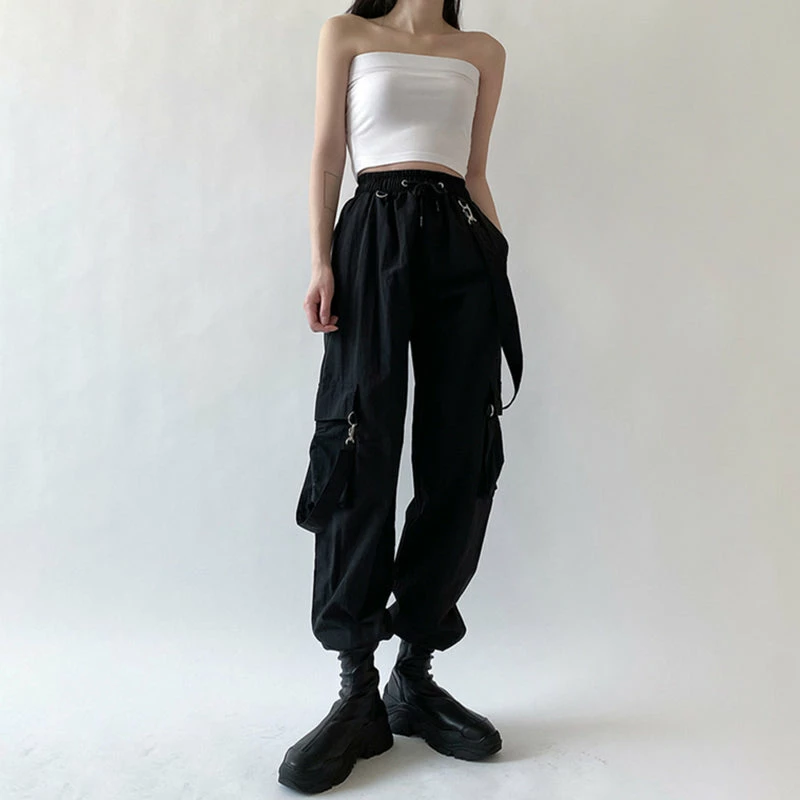 Unzzy HOT SALE Black Fashion Casual Pants KF81874 2 Unzzy HOT SALE Black Fashion Casual Pants KF81874