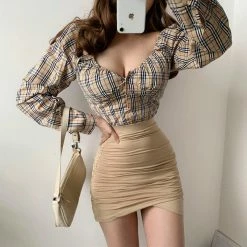 Unzzy Fashion All-match Skirt KF81797 HOT SALE