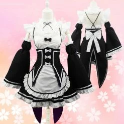 Unzzy Ramrem Anime Costume KF82304(4 Pieces) 9 Unzzy Ramrem Anime Costume KF82304(4 Pieces)