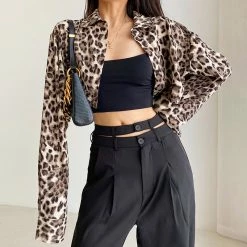 Unzzy Harajuku Long Sleeve Shirt KF82118 HOT SALE