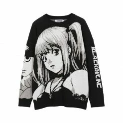 Unzzy Dark Anime Sweater KF82010 HOT SALE