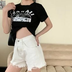 Unzzy All-match Denim Shorts KF908029 HOT SALE