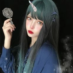 Unzzy Gradient Green Wig KF81941 HOT SALE