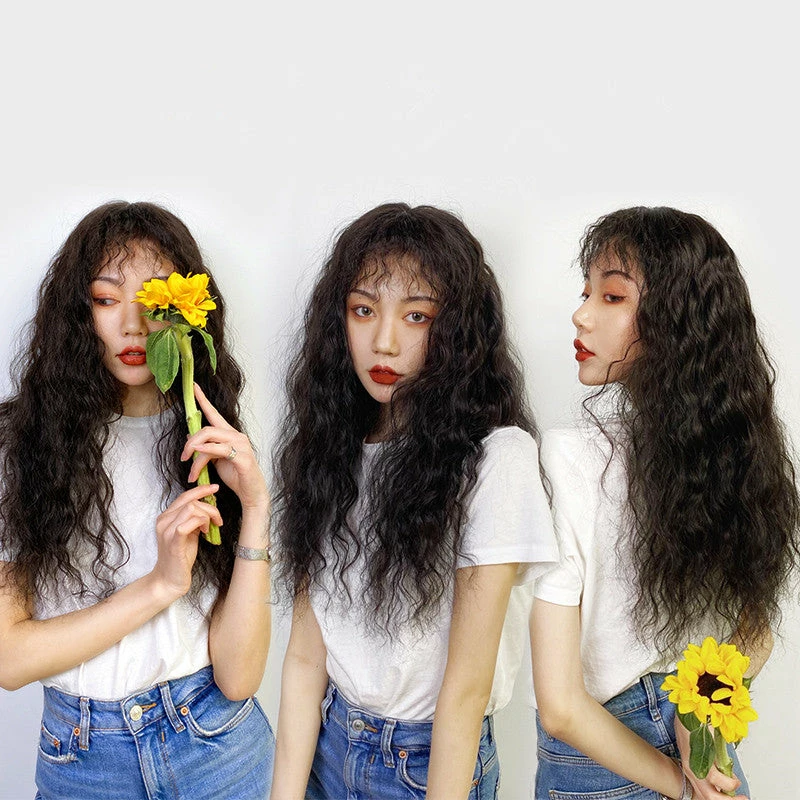 Unzzy HOT SALE Wavy Long Curly Wig KF81870 4 Unzzy HOT SALE Wavy Long Curly Wig KF81870