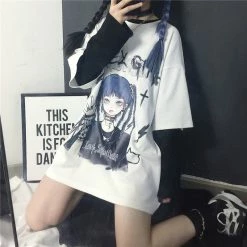 Unzzy Harajuku T-shirt Top KF82744