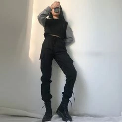 Unzzy HOT SALE Ulzzang Green Pants KF9592