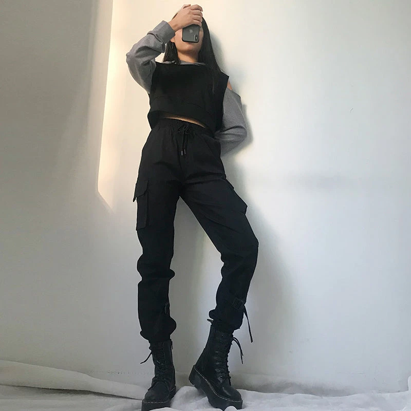 Unzzy HOT SALE Ulzzang Green Pants KF9592 2 Unzzy HOT SALE Ulzzang Green Pants KF9592