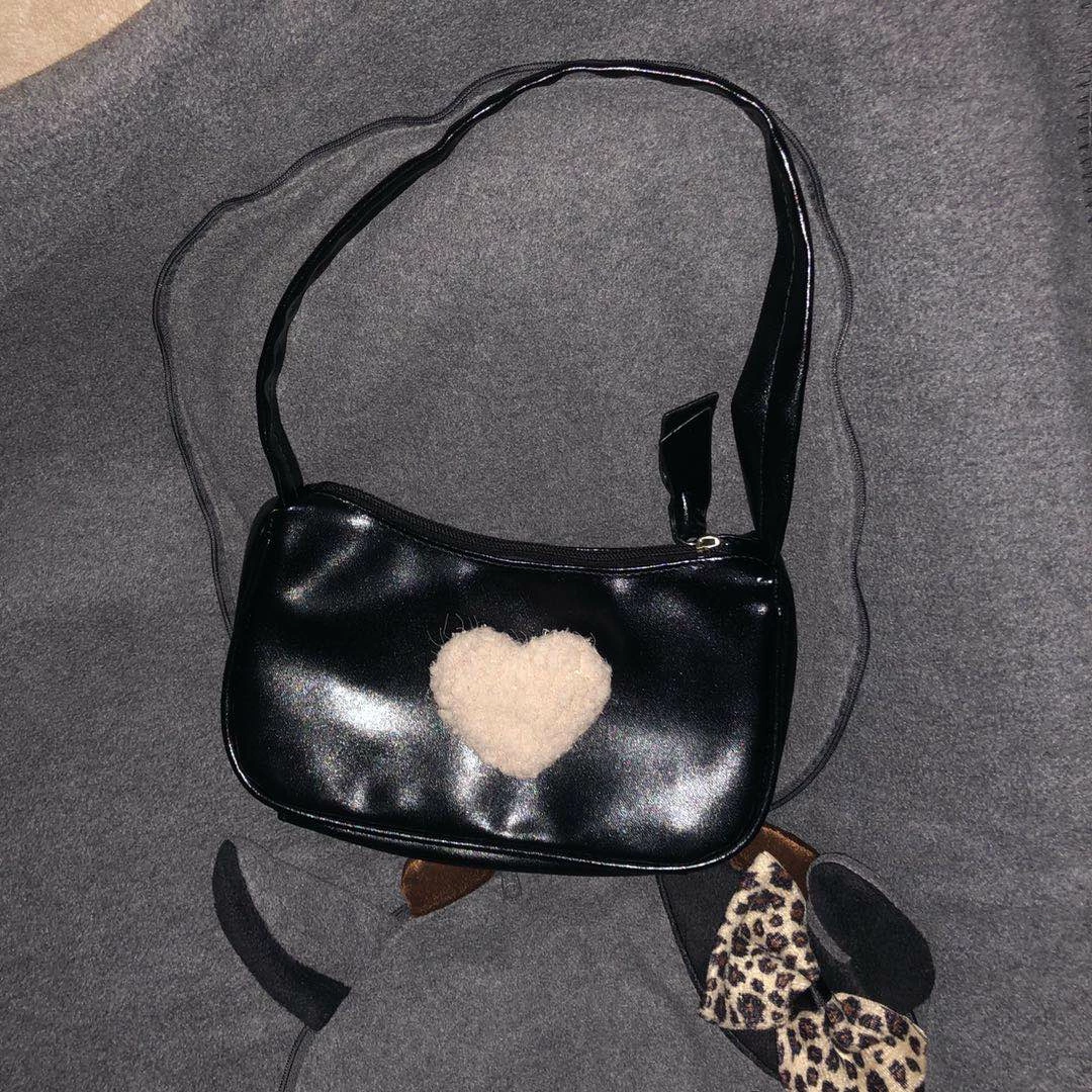 Unzzy Black Love Shoulder Bag KF82117 HOT SALE 3 Unzzy Black Love Shoulder Bag KF82117 HOT SALE