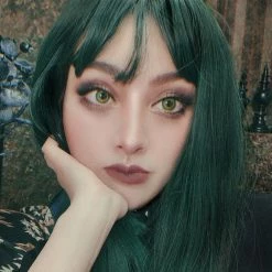 Unzzy Green Long Wig KF82042 HOT SALE