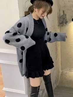 Unzzy Chic Knitted Shorts KF81554 HOT SALE