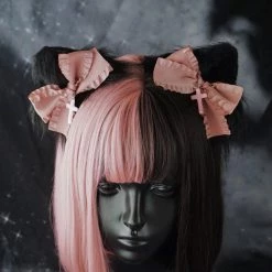 Unzzy Harajuku Cat Ear Hairpin KF82408 HOT SALE