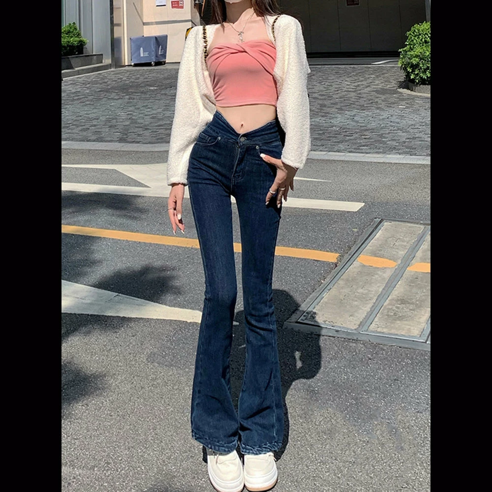 Unzzy Flared Jeans KF82578 HOT SALE 1 Unzzy Flared Jeans KF82578 HOT SALE