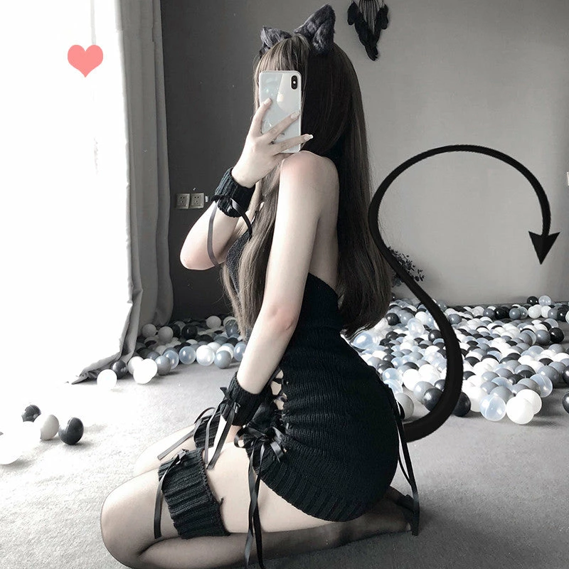 Unzzy Sexy Sweater Dress KF81601 2 Unzzy Sexy Sweater Dress KF81601