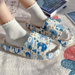 Unzzy Cute Doodle Slippers KF82670