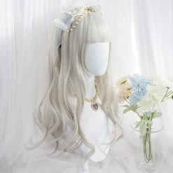 Unzzy HOT SALE Gradient Gray Micro-volume Wig KF80056