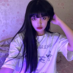 Unzzy HOT SALE Harajuku Straight Wig KF82037