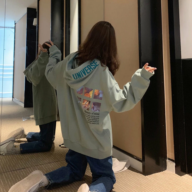 Unzzy Ulzzang Hoodie KF9417 2 Unzzy Ulzzang Hoodie KF9417