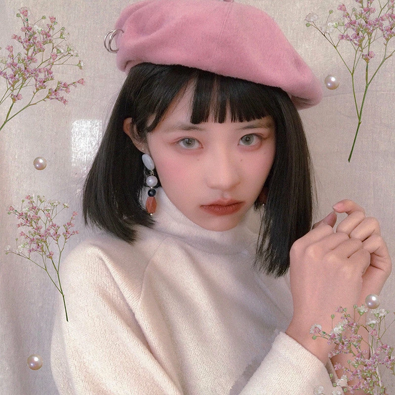 Unzzy HOT SALE Short Straight Wig KF90604 2 Unzzy HOT SALE Short Straight Wig KF90604