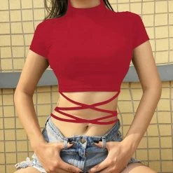 Unzzy Ulzzang Short Sleeve T-Shirt KF90470 7 Unzzy Ulzzang Short Sleeve T-Shirt KF90470